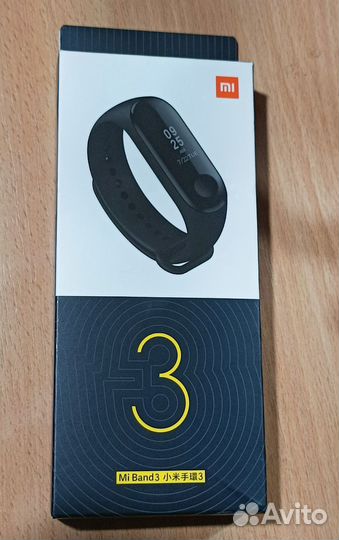Коробка от фитнес-браслета xiaomi mi band 3
