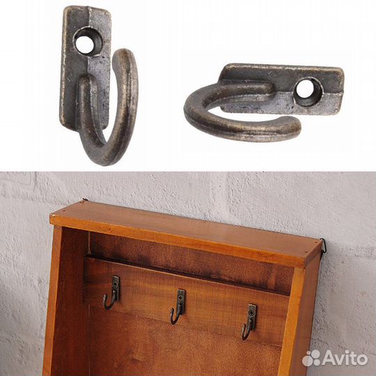 Винтажные крючки/ настенный держатель укомплект