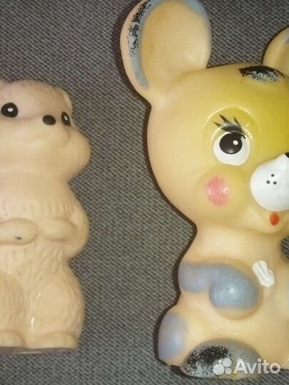 Советские резиновые игрушки