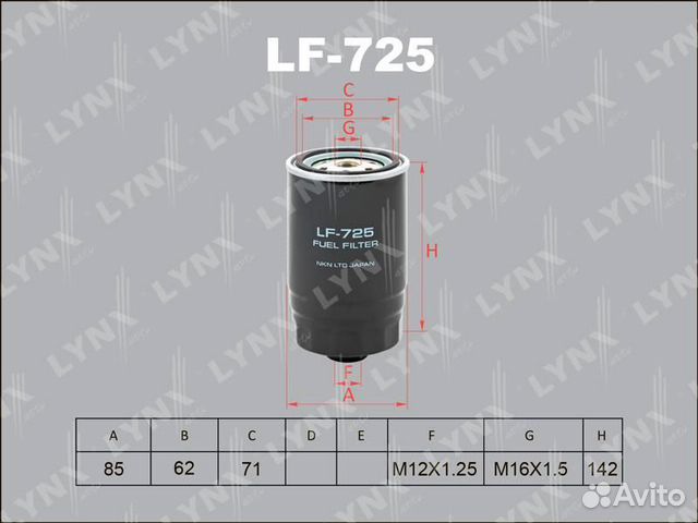 Фильтр топливный