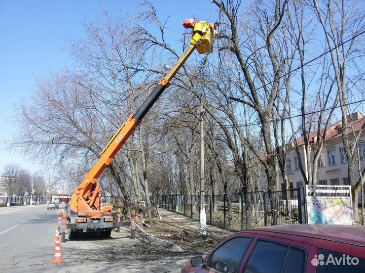 Аренда и услуги автовышки-вездехода, 250 кг, 38 м