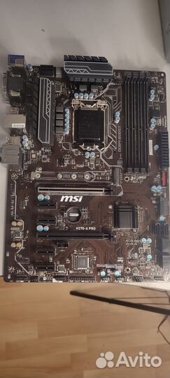 Материнская плата 1151 MSI H270 A PRO