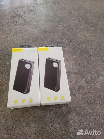 Внешний аккумулятор baseus 20000 мАч