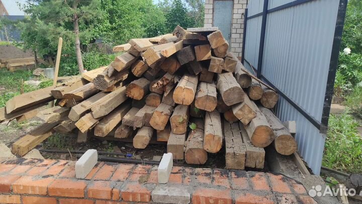 Бревна, доски б/у