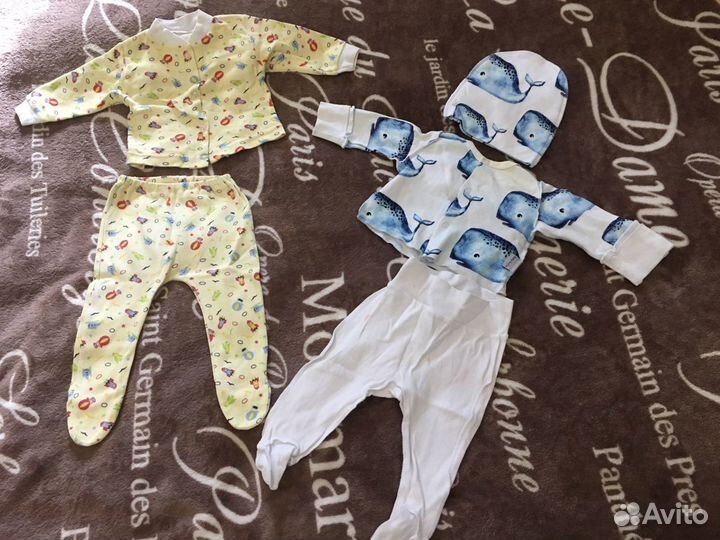 Детские вещи пакетом на мальчика от0 до года10фото