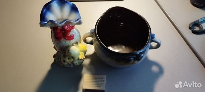 Ваза для конфет, ваза для цветов. Керамика