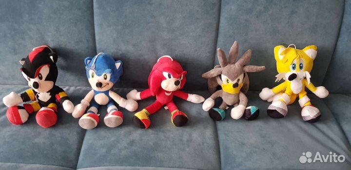 Тигркоолекция Соника, игрушки мягкие