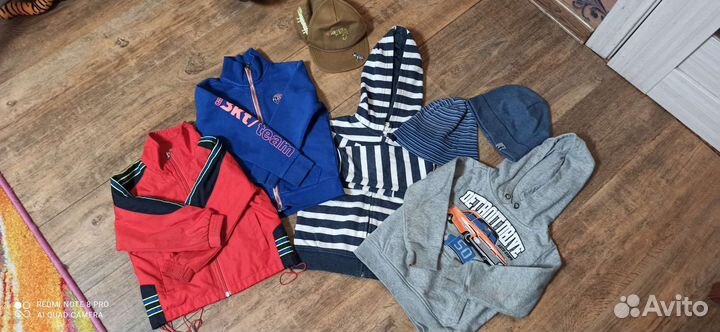 Детские вещи пакетом на мальчика 98