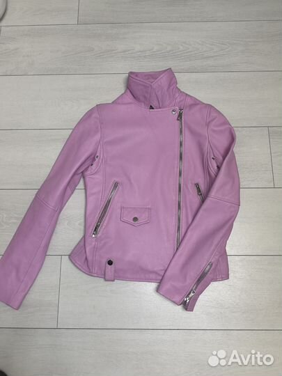 Куртка кожаная новая 42-44