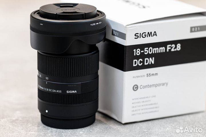 Объектив Sigma 18-50mm F/2.8 DC DN Contemporary Fu