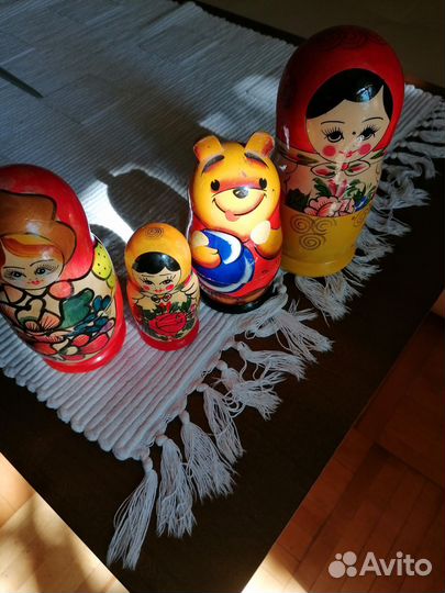 Матрёшки деревянные