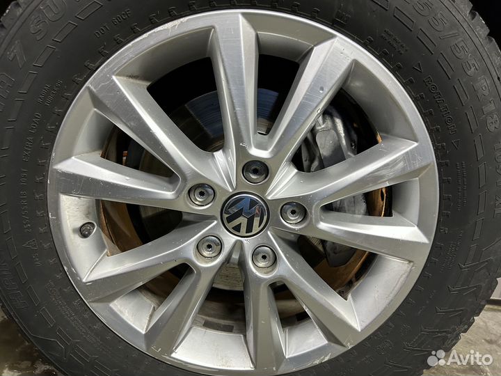 Диски оригинал фольцваген 5/130 71,6 18 ет53