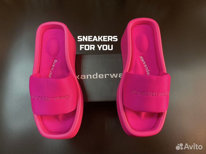 Alexander wang шлепки сабо