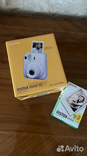 Fujifilm instax mini 12 с катриджами