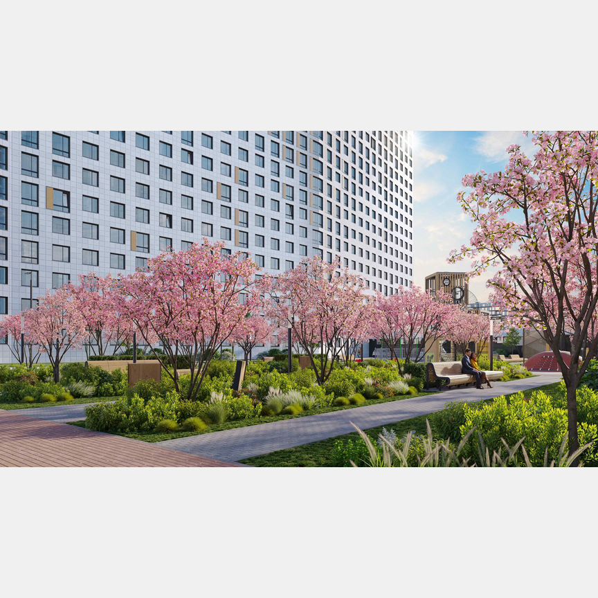 2-к. квартира, 61,6 м², 16/18 эт.