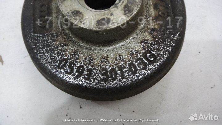 Шкив балансир тнвд 3.0 дизель Audi Q7 VW