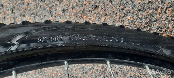 Велосипед горный взрослый 27.5 бу