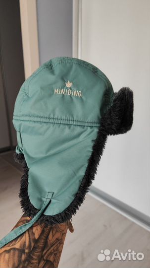 Шапка ушанка детская