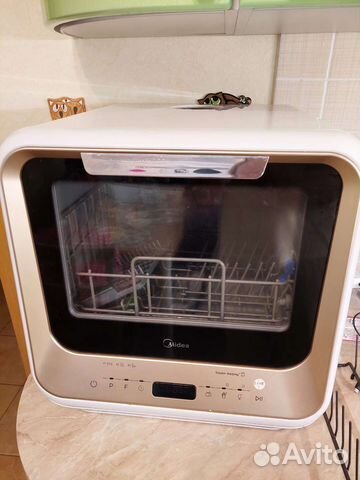 Midea mini настольная посудомойка без подключения купить в Москве ...