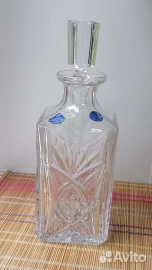 Штофы и графины СССР хрусталь