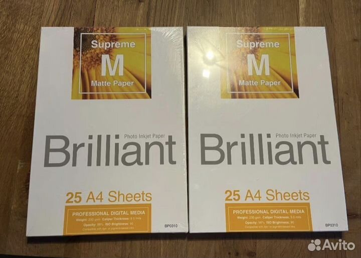 Фотобумага А3, А4, 10х15 Moab, Brilliant