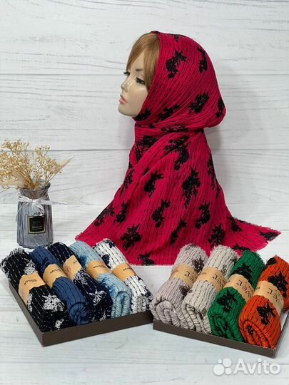 Шарфы и палантины