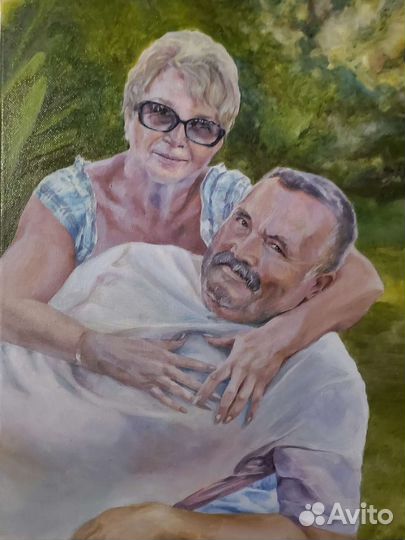 Портреты, картины, ретушь фото