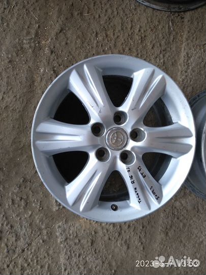Литые диски Toyota R16