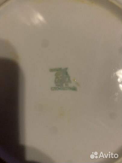 Сервиз столовый Чехословакия