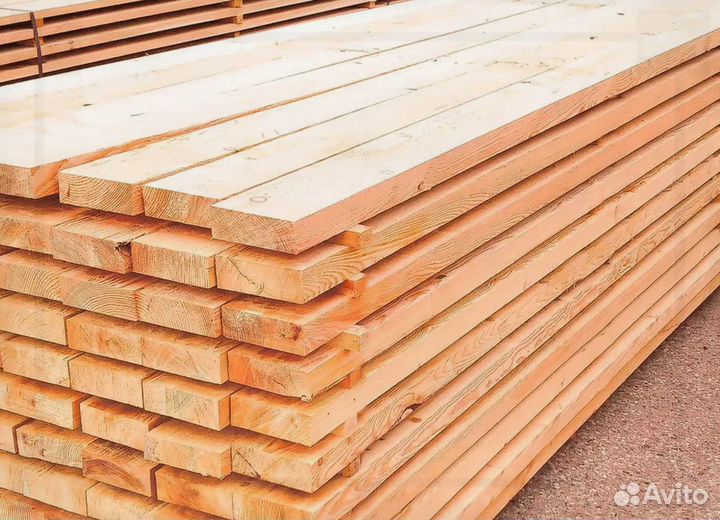 Доска обрезная 1 сорт быстрая доставка