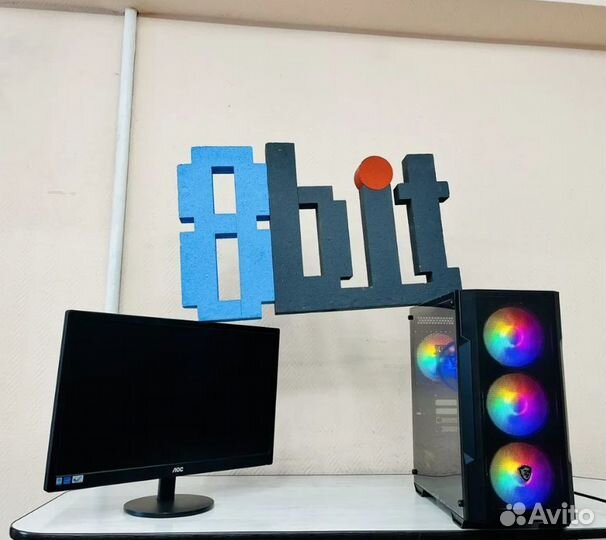 Новый пк i3-10100 1660 super
