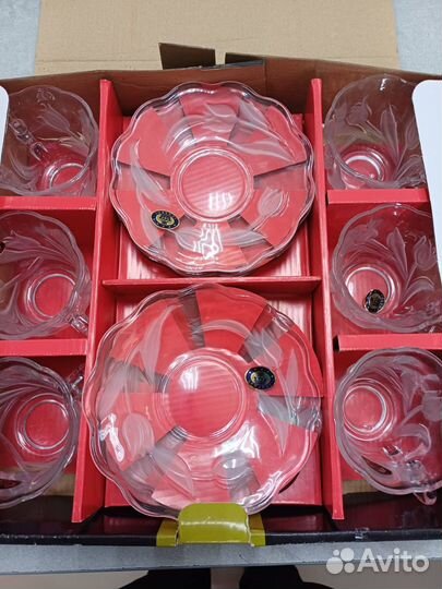 Чайный сервиз Lenardi новый на 6 персон