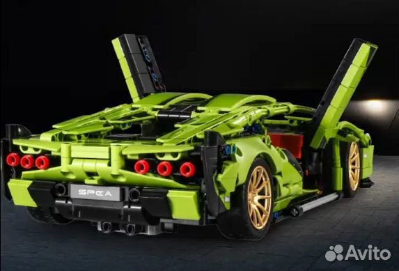 Конструктор Ламборджини 1250+ деталей