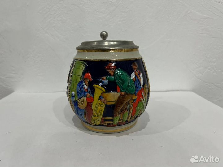 Редкая антикварная пивная кружка MRemy