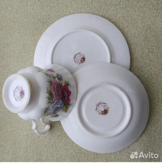 Чайное трио Royal Albert, март