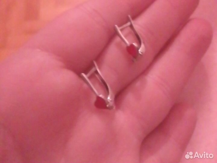 Серебряные серьги