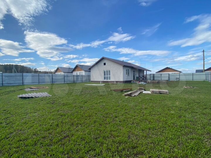 Коттедж 91,7 м² на участке 10 сот.