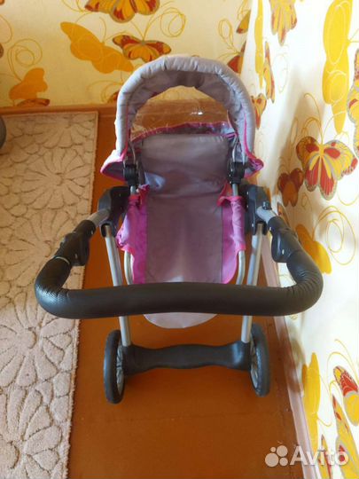 Коляска кукольная трансформер