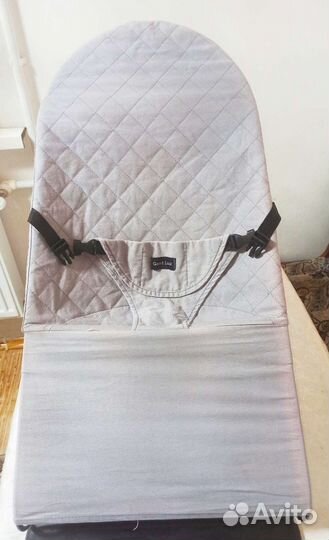 Шезлонг качели качалка детский для новорожденных