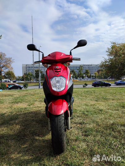 Скутер SYM orbit 50 - 2022, красный