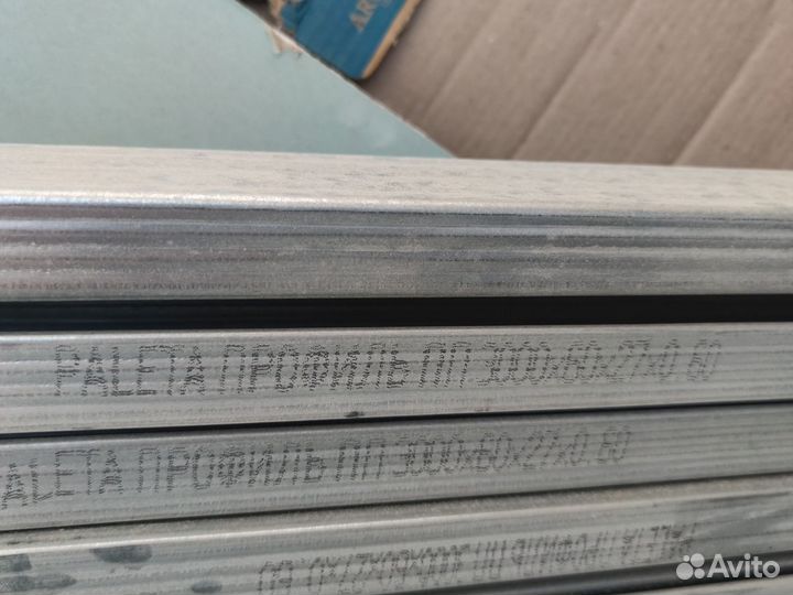 Paleta профиль пп 3000x60x27x0.60