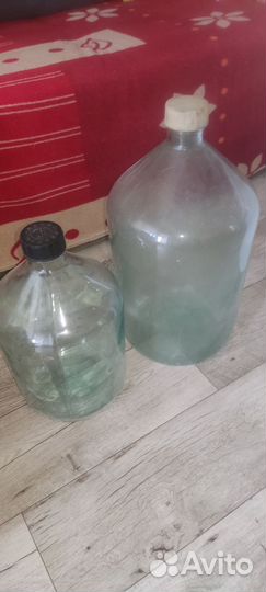 Бутылка стеклянная 20 литров