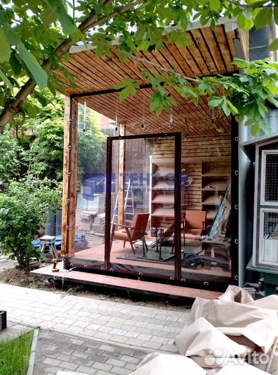 Мягкие окна для террас