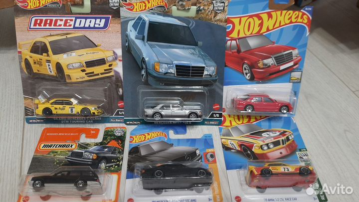 Hot wheels premium mercedes/ 560/e500/bmw