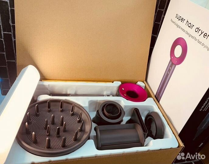 Фен для волос Dyson Super Hair Dryer Premium