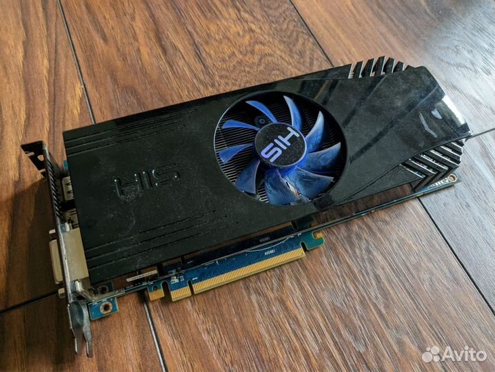 Видеокарта HIS Radeon HD 5830 1Gb на запчасти