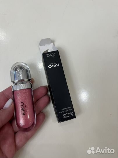 Блеск для губ kiko 3D hydra lipgloss новый