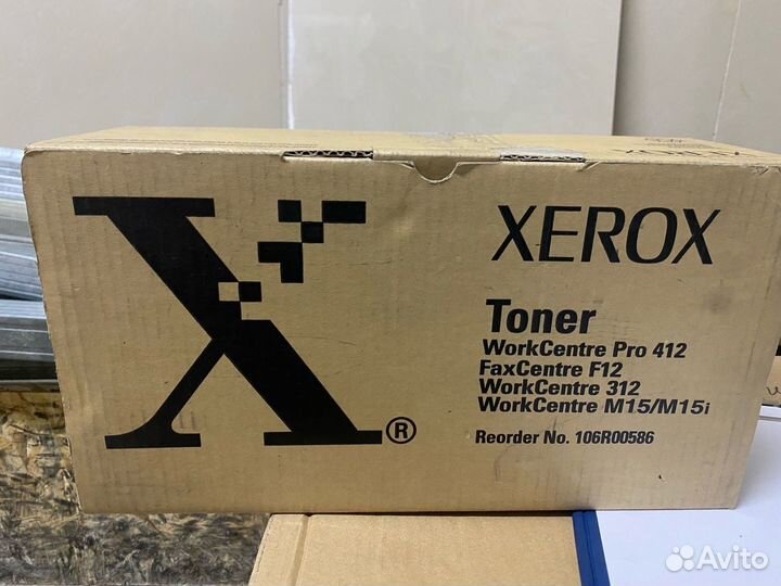 Картриджи в ассортименте Xerox, HP, Cactus