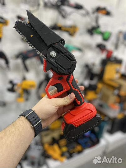 Мини пила аккумуляторная