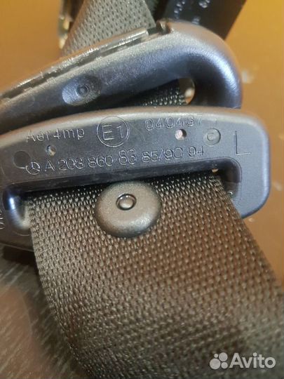 Ремень безопасности задний левый Mercedes-Benz